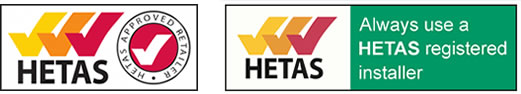 Always use a HETAS registered Installer and HETAS Approved Retailer HETAS Installer HETAS Approved Retailer
